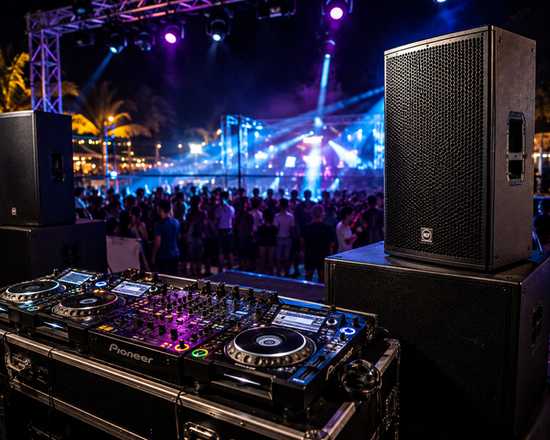 DJ Audio Setup